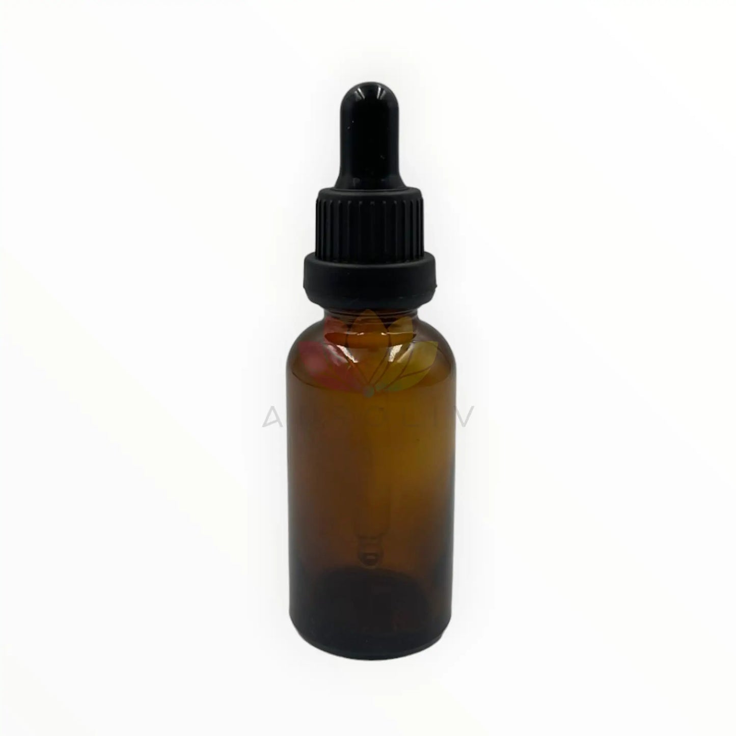 Bandeja de 110 gotarios ambar 30ml tapa negra con precinto sello