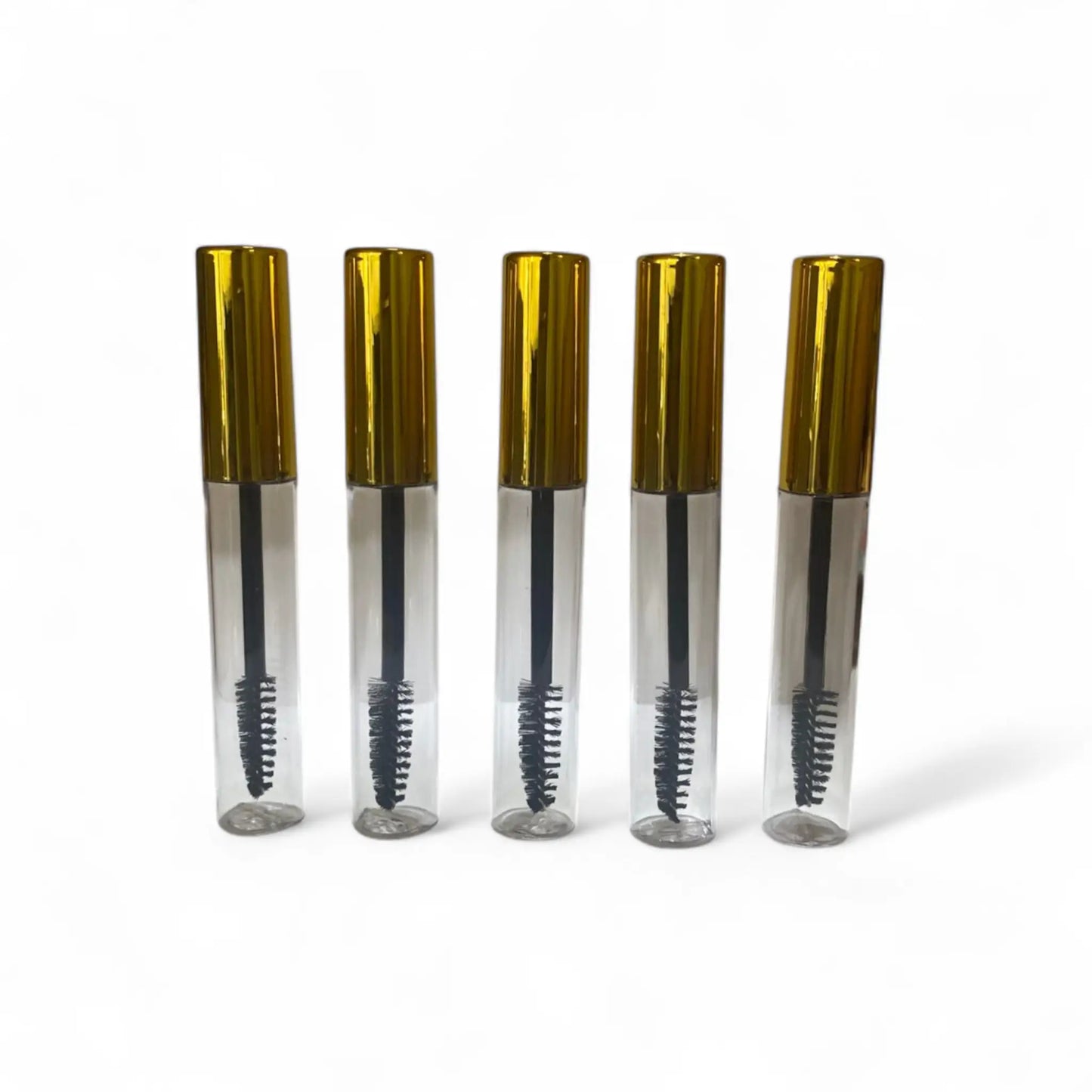 Envases Mascara de pestana Rimel 10ml tapa dorada