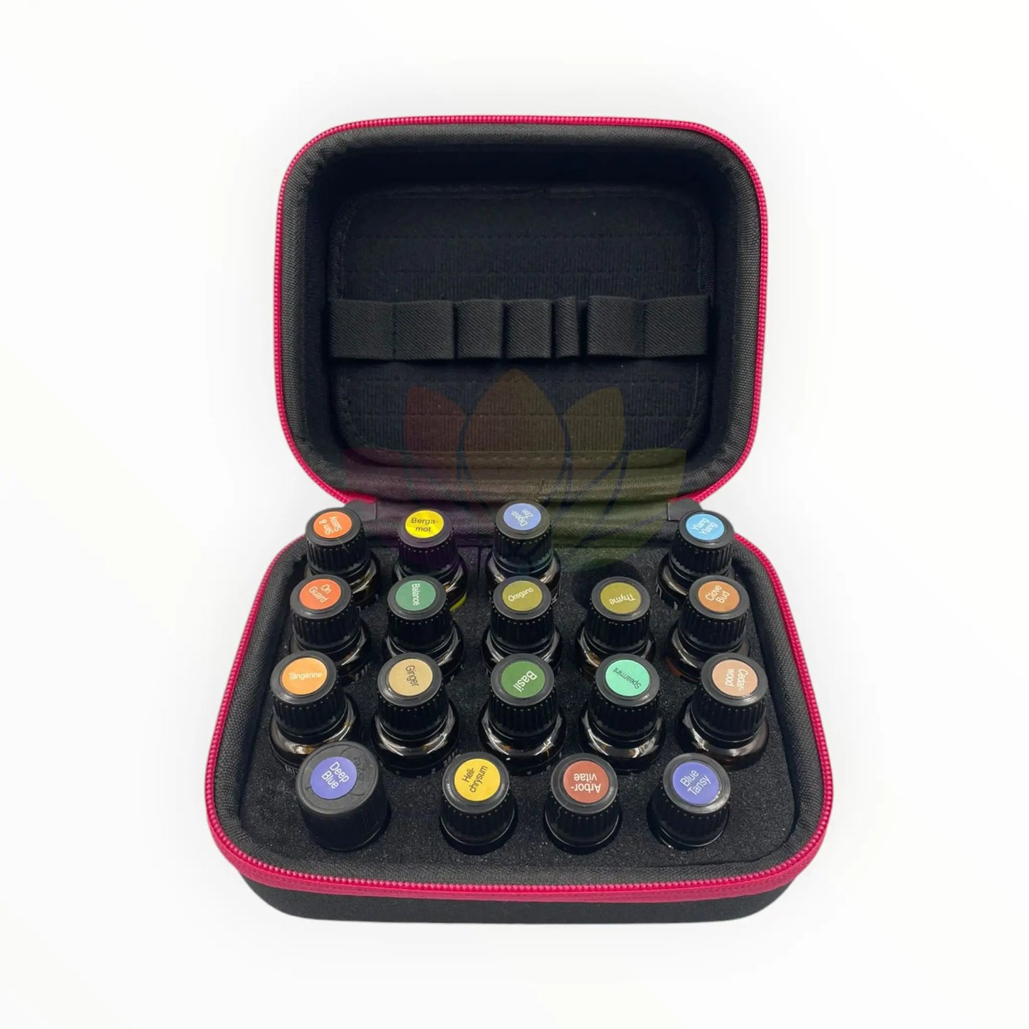 Maletines Rosado Organizador porta Aceites Esenciales 19 espacios