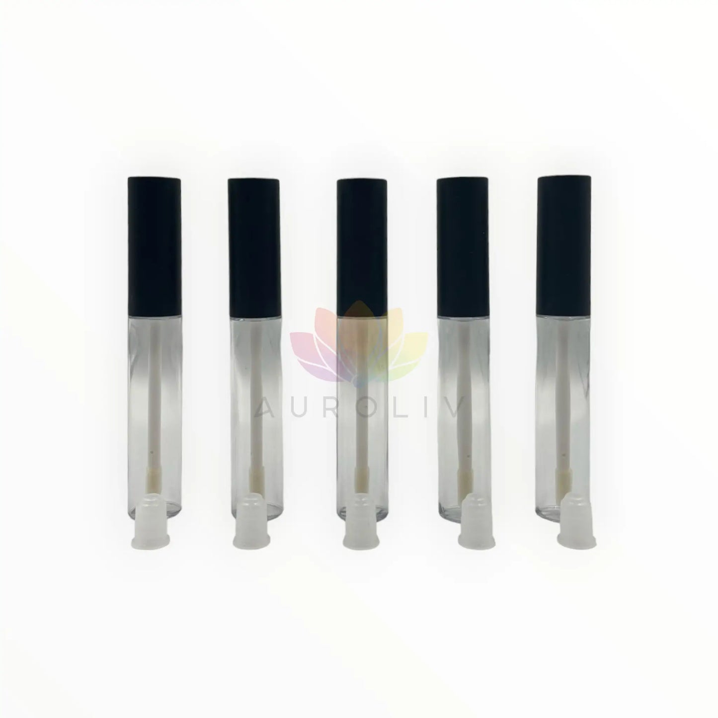 Envase Lip Gloss Negro 10ml