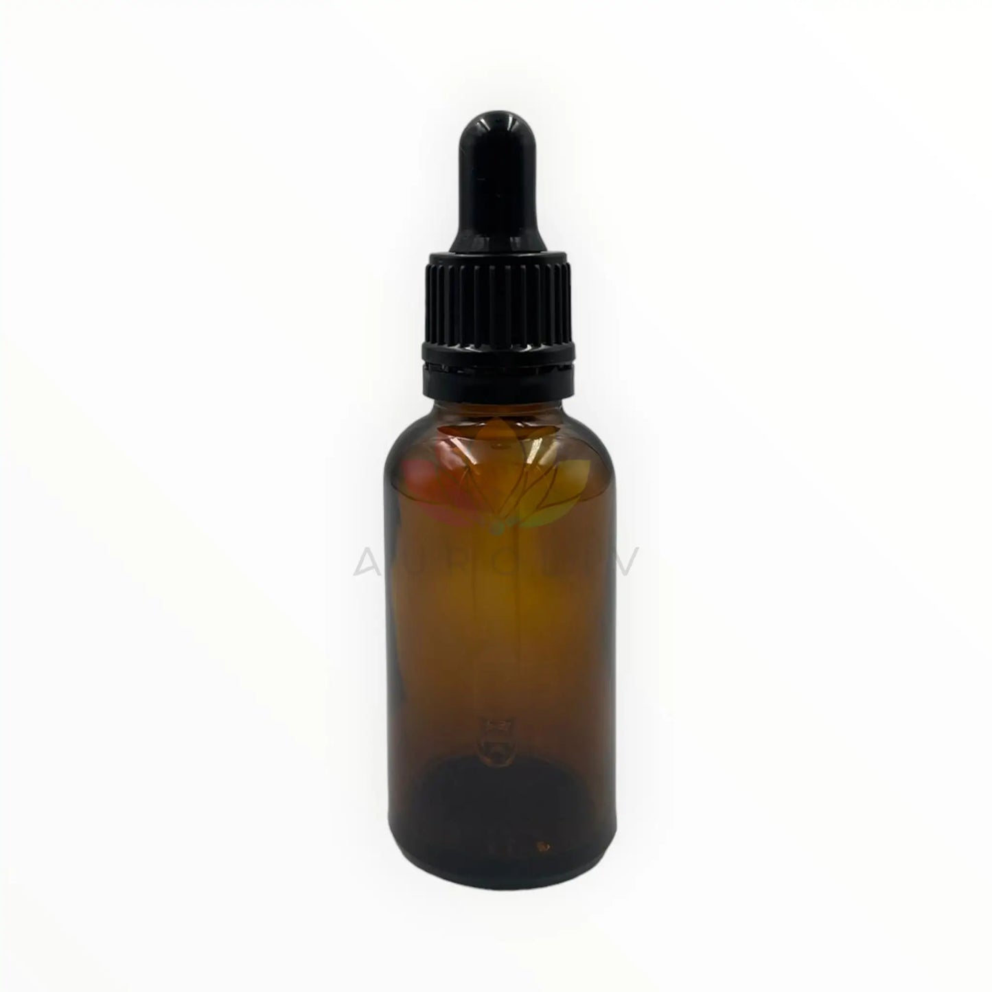 Gotario 30ml ambar con tapa negra y sello