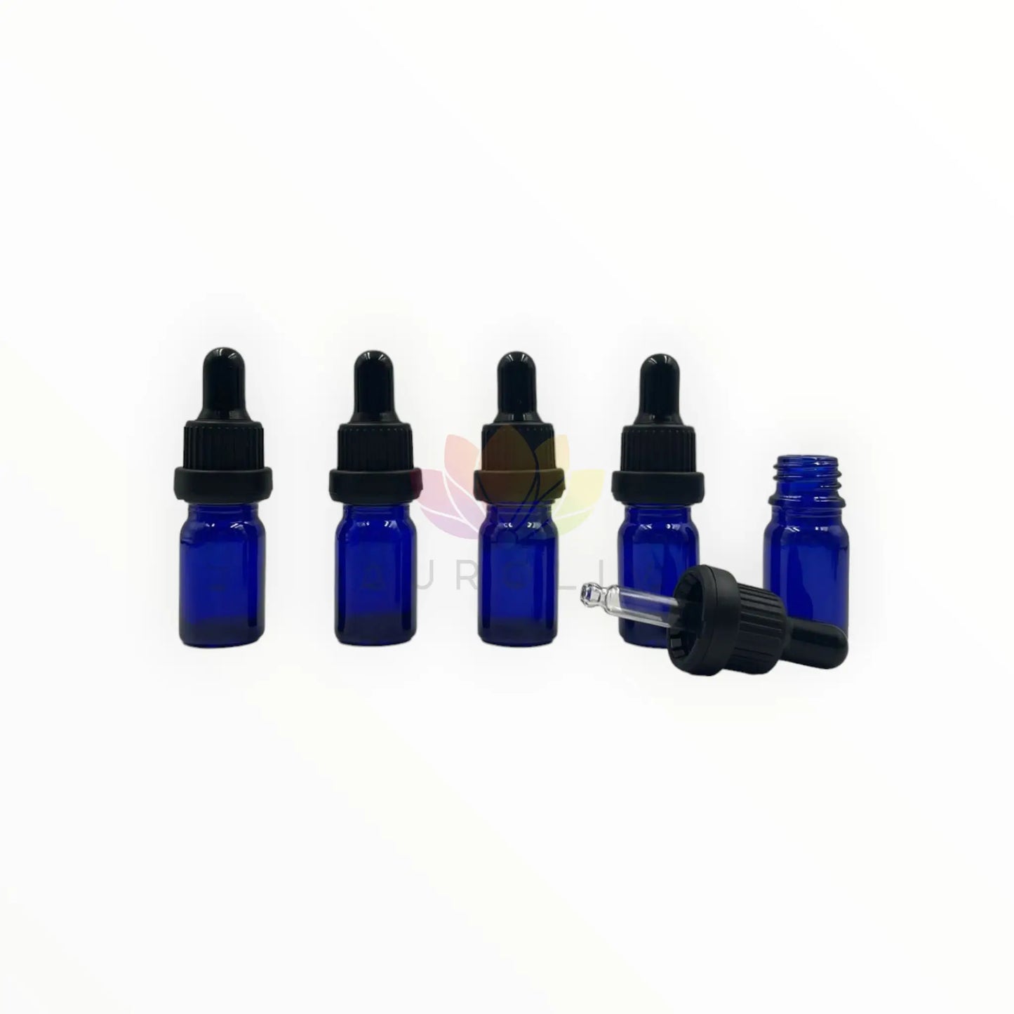 Gotero 5ml azul tapa negra