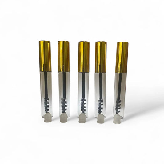 Rimel 10ml tapa dorada plástico pet