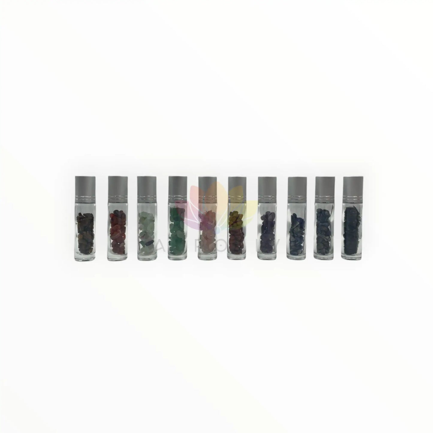 Roll on 10 ml vidrio grueso transparente minerales