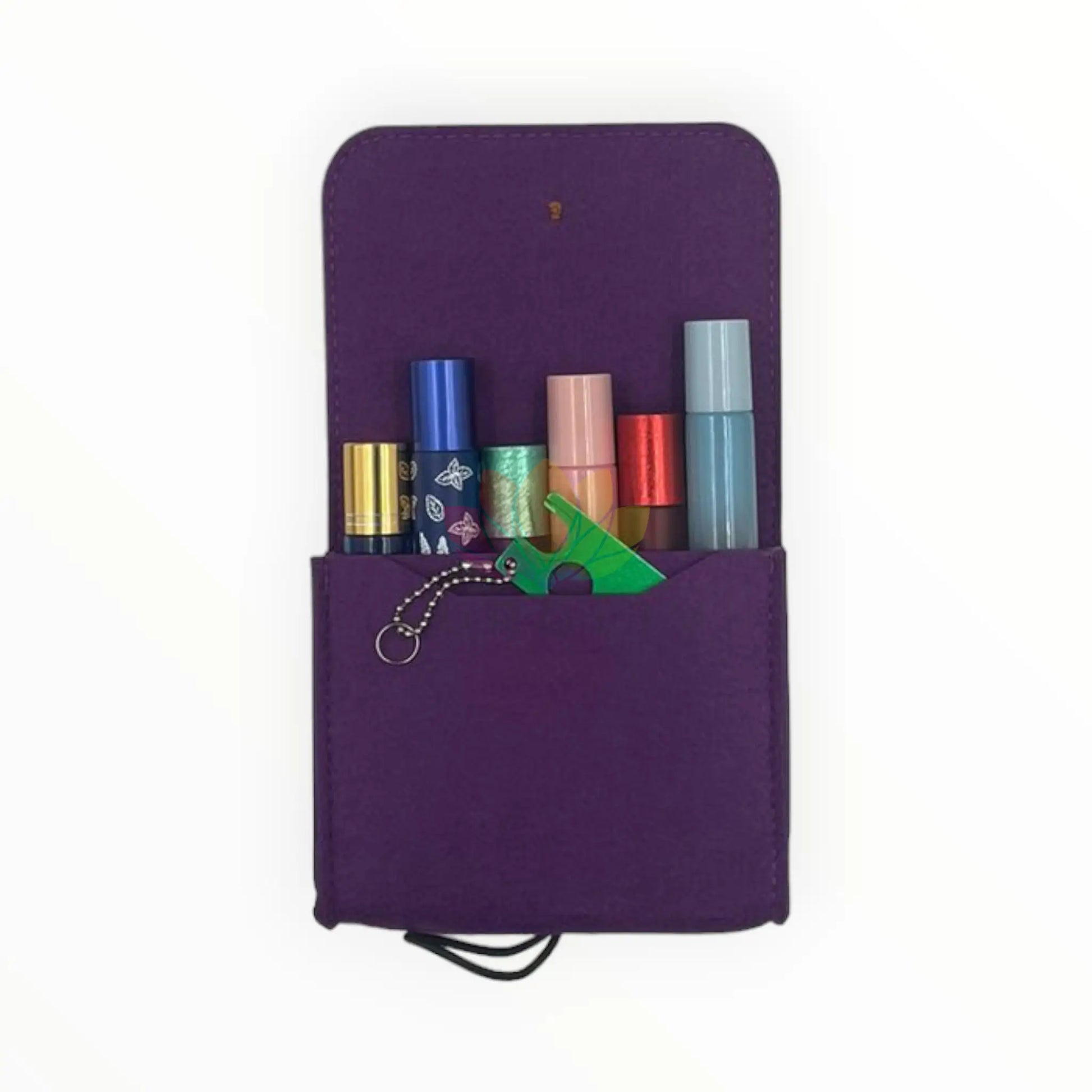 Sobres de fieltro porta roll on aceites esenciales doterra