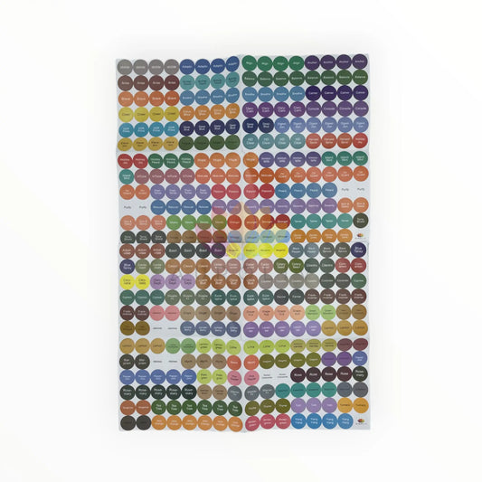 Stickers de Aceites y Mezclas aceites esenciales doterra