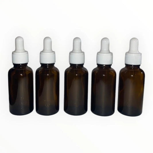 Pack gotario 30ml ámbar tapa blanca