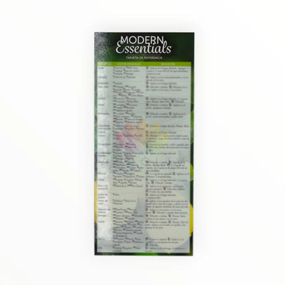 tarjeta de referencia modern essentials - duodecima edicion spanish espanol